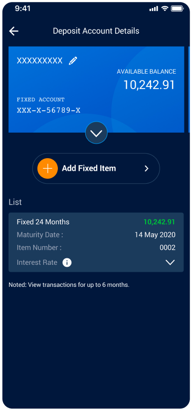 View Transaction